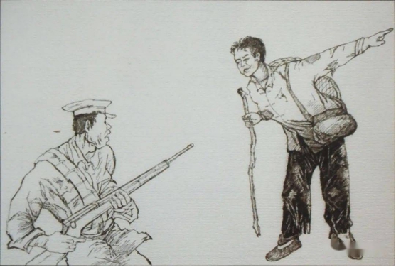 1934年，一乞丐堅持見周恩來，說有絕密情報，數天後紅軍長征