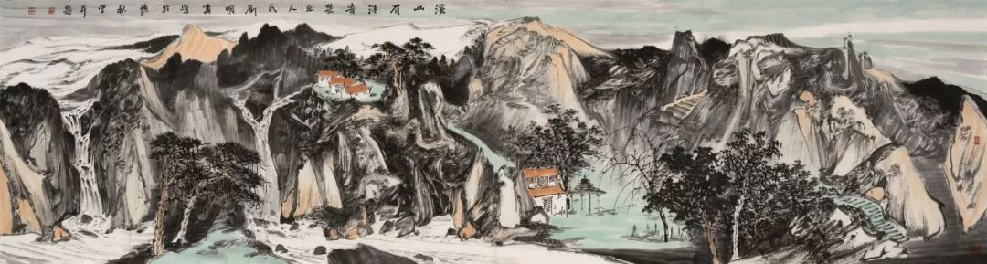 读古能悟，捉笔手灵——导师评青年画家刘明雷和他的山水画