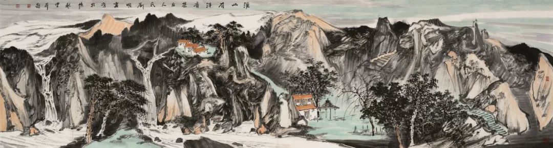读古能悟，捉笔手灵——导师评青年画家刘明雷和他的山水画