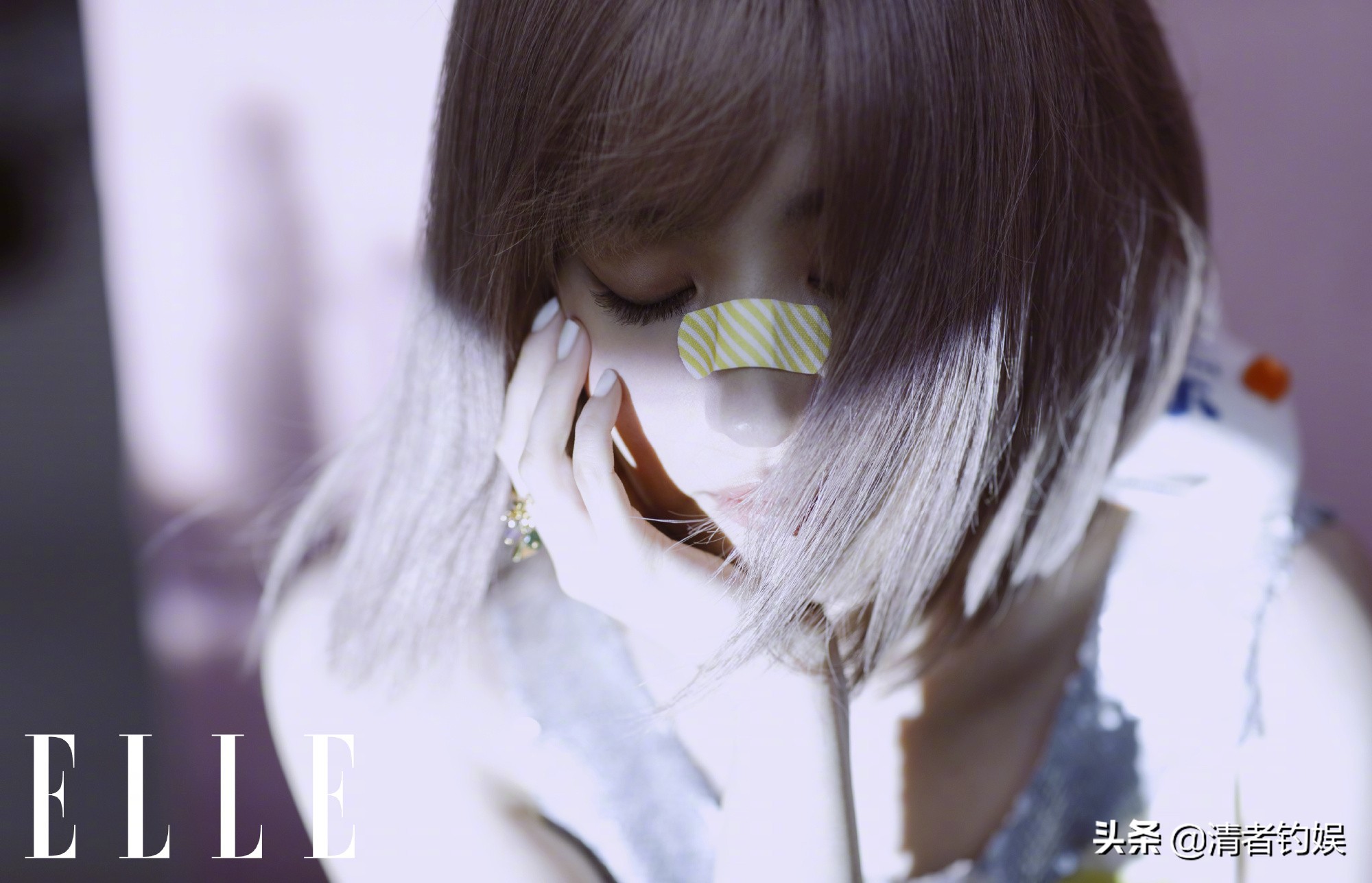 Break dimension! Dream of hair of 2 dimension pink answers Liu Yifei blame mainstream time, cos goddess fact returns to the name