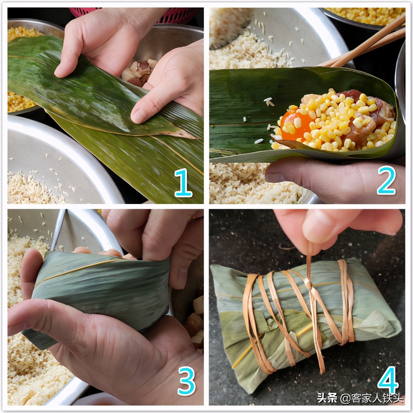 端午节粽子，客家人最爱这一个老传统味，一次煮2锅，连吃5个不腻