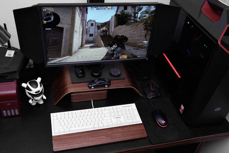 高特青轴、RGB侧灯、109元，微星这款让那些机械手感键盘瑟瑟发抖