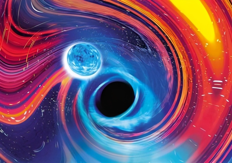 黑洞與中子星相遇，是將其吃掉還是被撐死？科學(xué)家已拍到真實(shí)場(chǎng)景