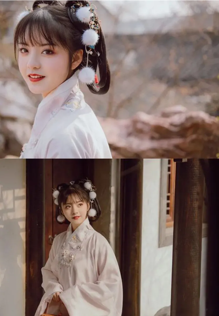 這00後女孩一穿漢服 四大名著 裏的美人就仙氣了 山谷旁文化 Mdeditor