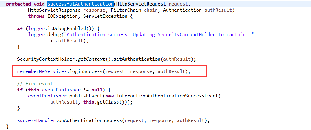 Spring Security记住我功能实现及源码分析