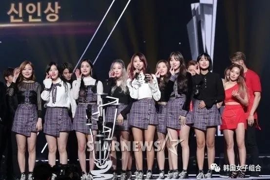 a颁奖礼中获得过新人奖的女团51韩团 韩国娱乐 韩国女团 韩国男团