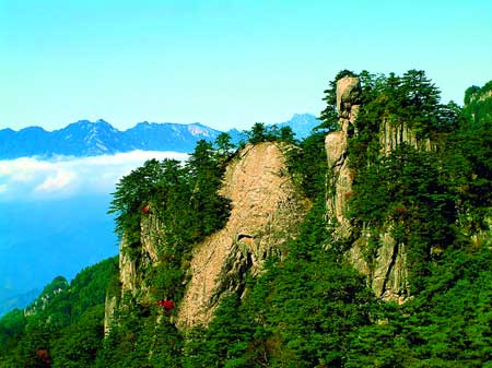河南旅游：百车奔向嵩县天池山（图）