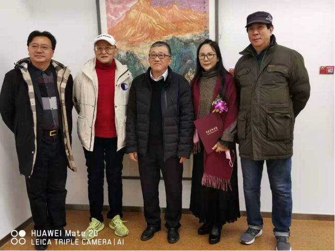 中央美術學院高研班沈春霞結業作品展