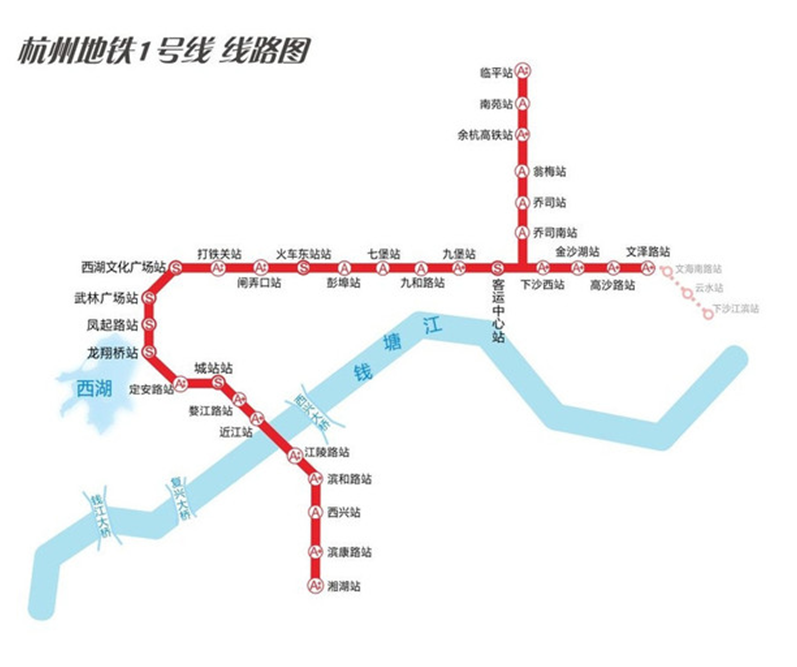 杭州攻略，一条地铁线游遍全部景点