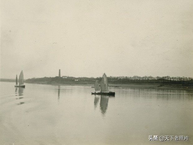 1909年江西九江老照片 清末九江秀美城市风光一览
