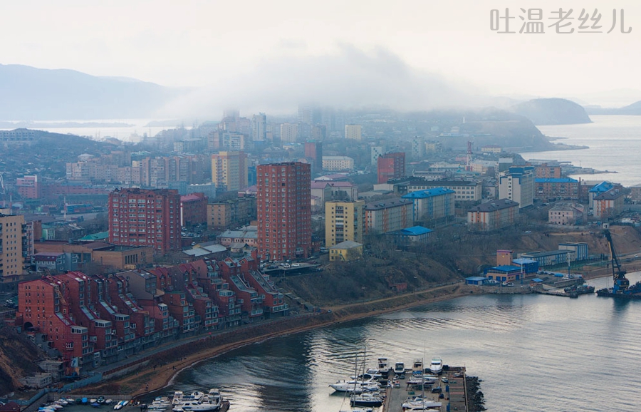 鸟瞰海参崴，远东“风水宝地”，可惜清朝弄丢了