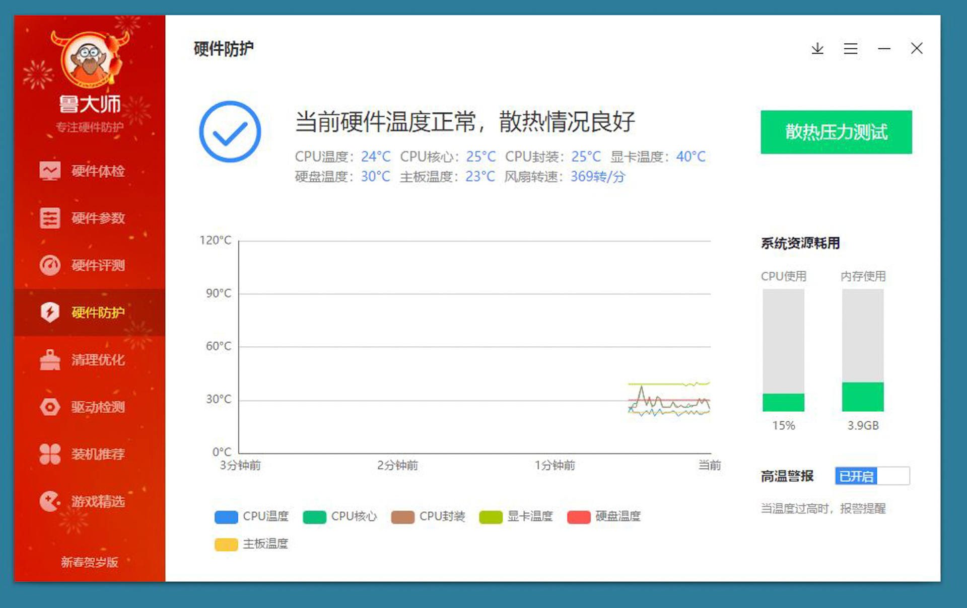 i5超频5.2GHz，用九州风神水元素360ARGB压得住？