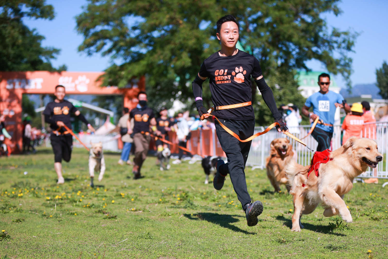 2021狗巴迪勇士赛首站登陆北京 人犬合作征战障碍赛