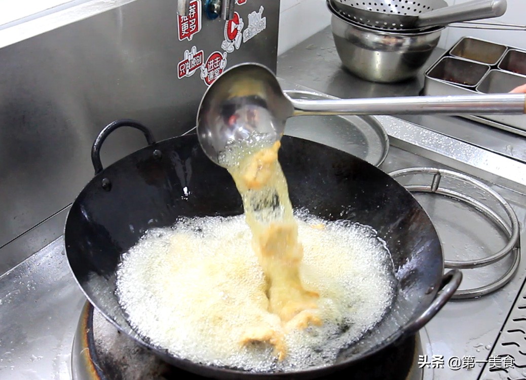 图片[9]-锅包肉家常做法步骤图 酸甜可口-起舞食谱网