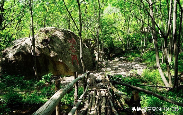 密云云岫谷，原生态自然风景区，原始森林，山水秘境，探险穿越