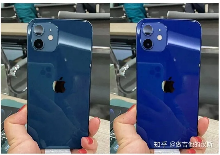 我从未见过iPhone12这么“接地气”的蓝色