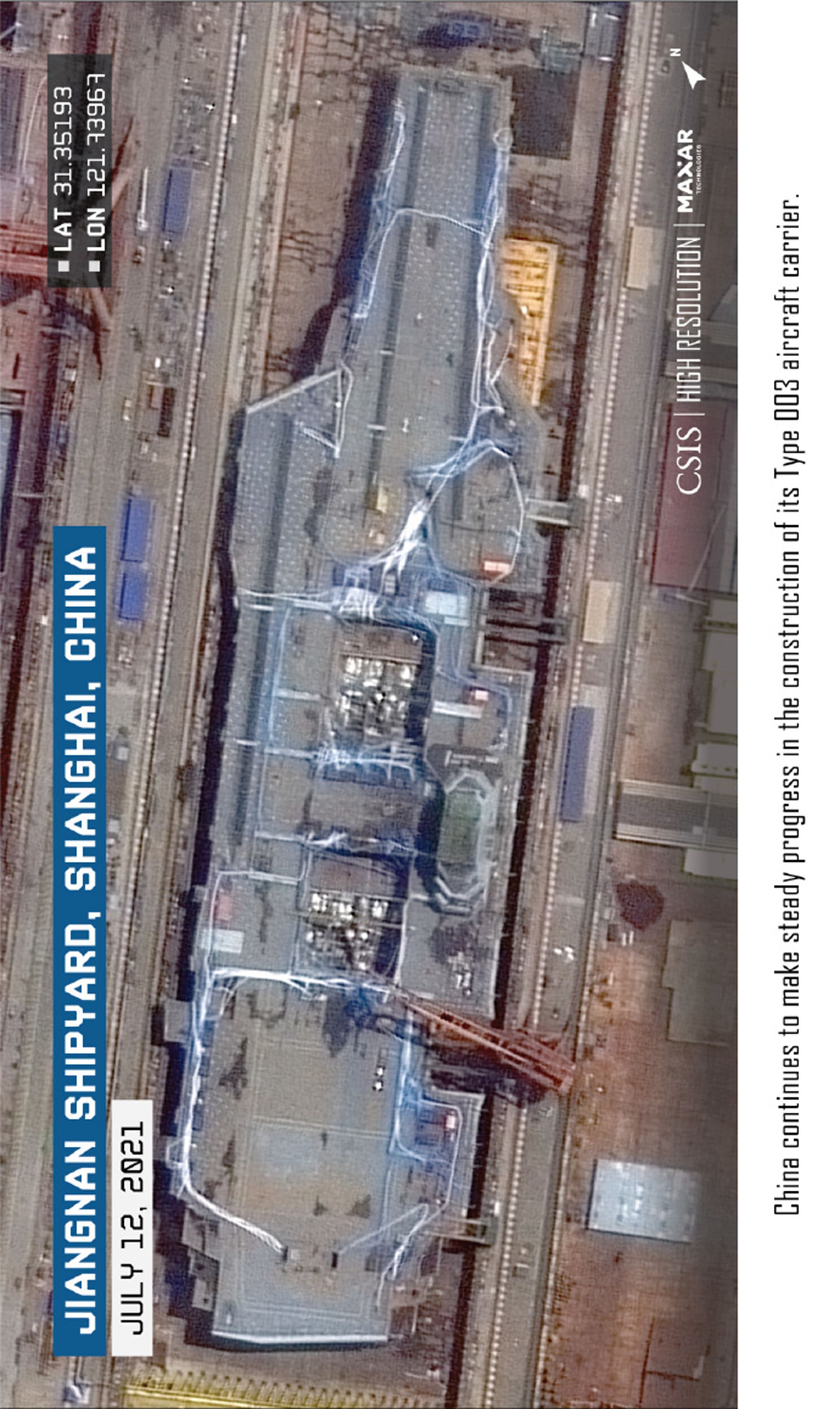 ��������Σ�����ҹ����������������٣�003�ͺ�ĸ�Ѵ����깤