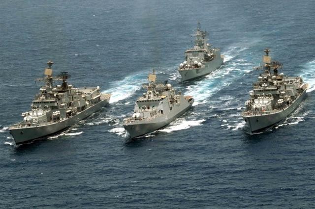 陆上捞不到便宜，就想从海上给中国制造压力？印度军舰奔赴南海