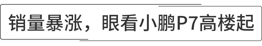 优惠3.8万！销量紧追特斯拉Model 3，小鹏P7居然卖入网约车市场