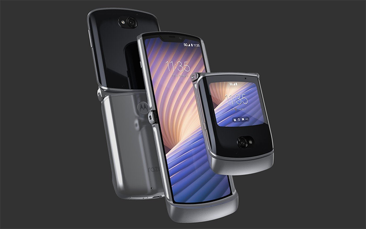摩托罗拉手机折叠手机Razr 5G宣布公布：骁龙处理器765GCPU