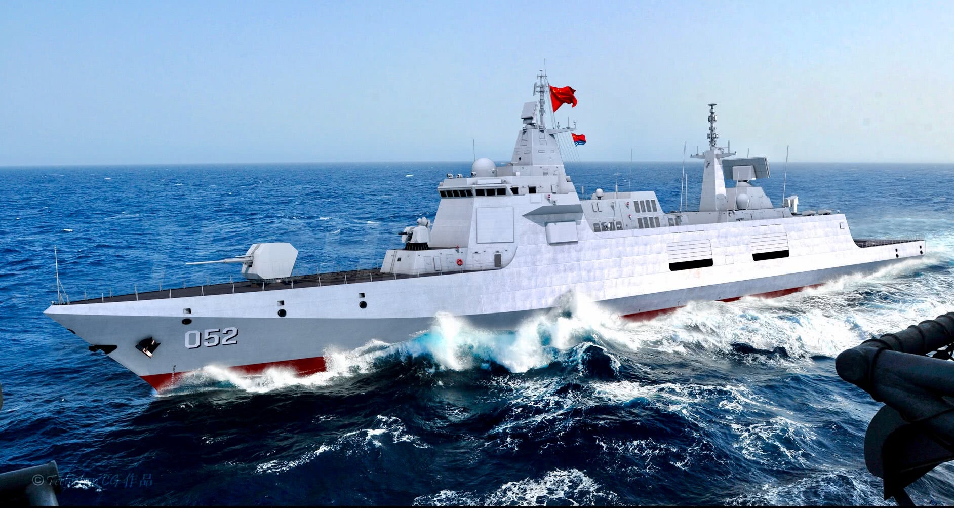 不吹不黑：阿利伯克级驱逐舰VS055大驱，到底谁更