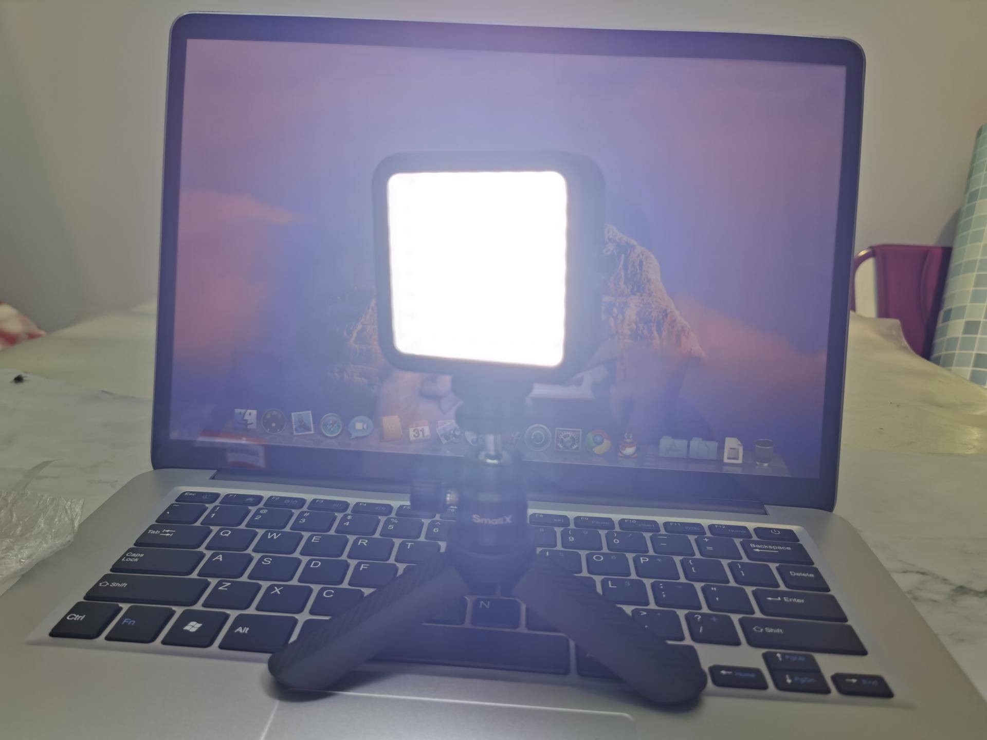 感受稳定持久补光效果 SmallX补光灯使用评测