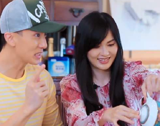 吴尊老婆不出道可惜了,穿上旗袍后的她,优雅