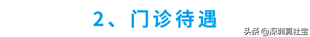 深圳社保一二三檔區(qū)別，門診住院能報銷多少？