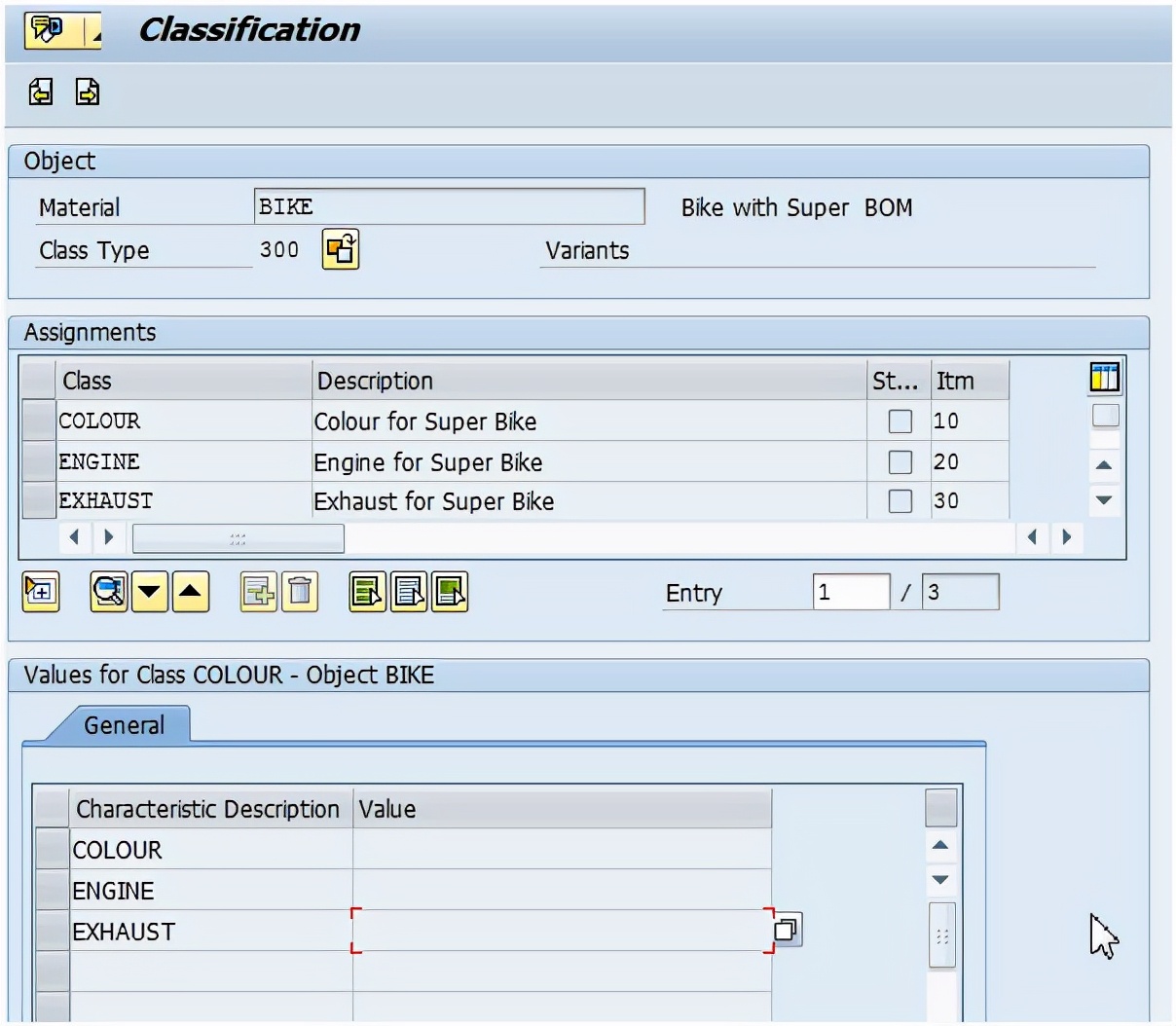 SAP VC銷售訂單中可配置物料的使用