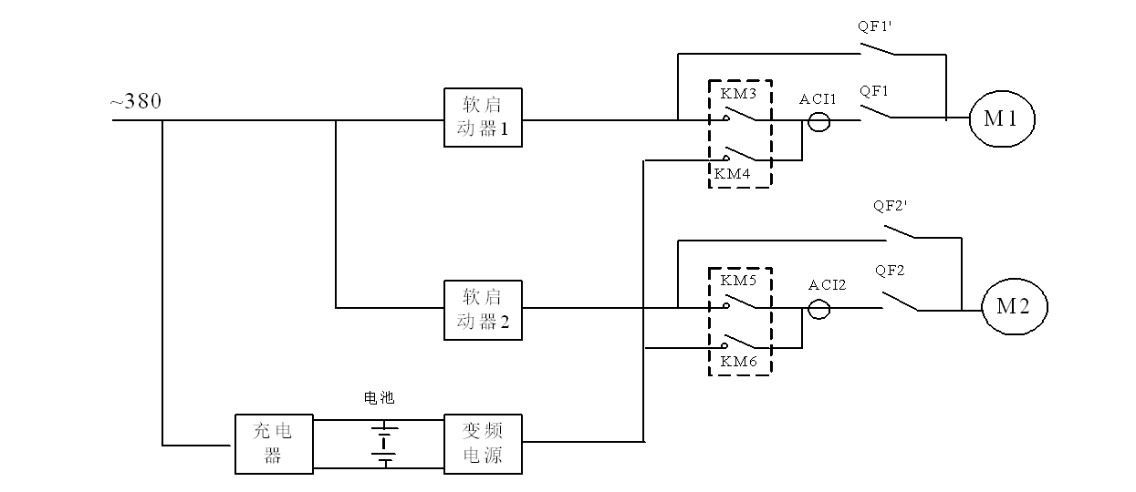 一用一備式冷凝水泵應急電源的設計與實現(xiàn)