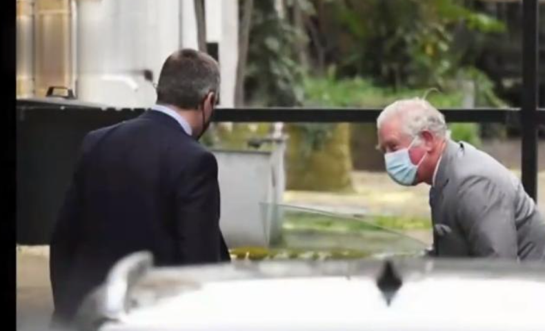 查爾斯前往醫院看望菲利普，沒搞特殊的話說明老親王不行了？