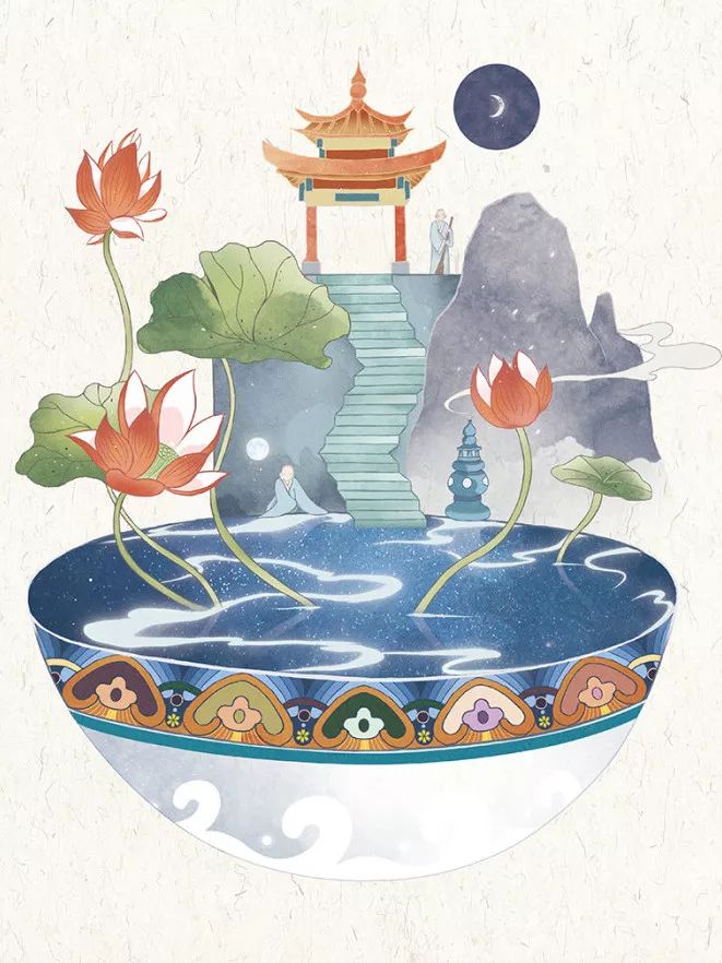 古风美景 | 夜灯缈澜，飞花自在