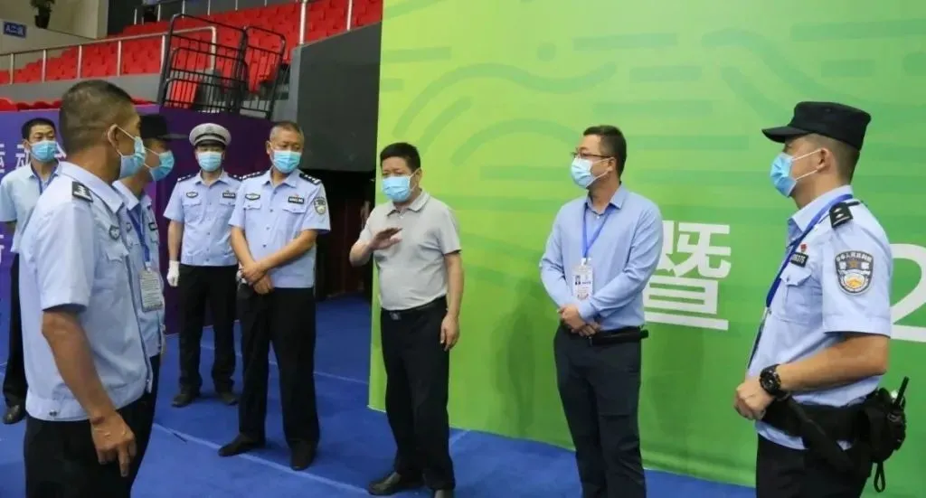 合陽公安全力以赴護航“十四運”