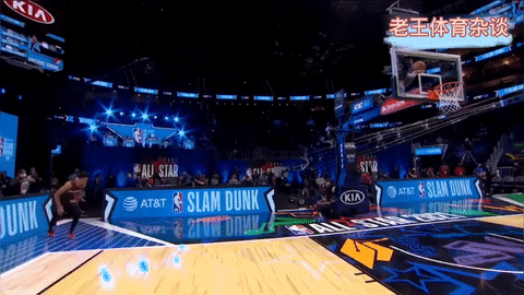全明星扣篮大赛：西蒙斯致敬麦迪，献上篮筐之