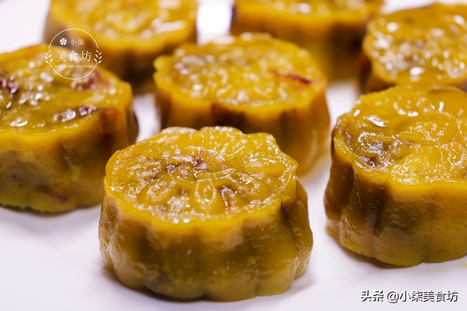 圖片[1]-入秋后多給孩子這樣吃南瓜 不用烤箱不用油 比月餅好吃 超Q彈-起舞食譜網