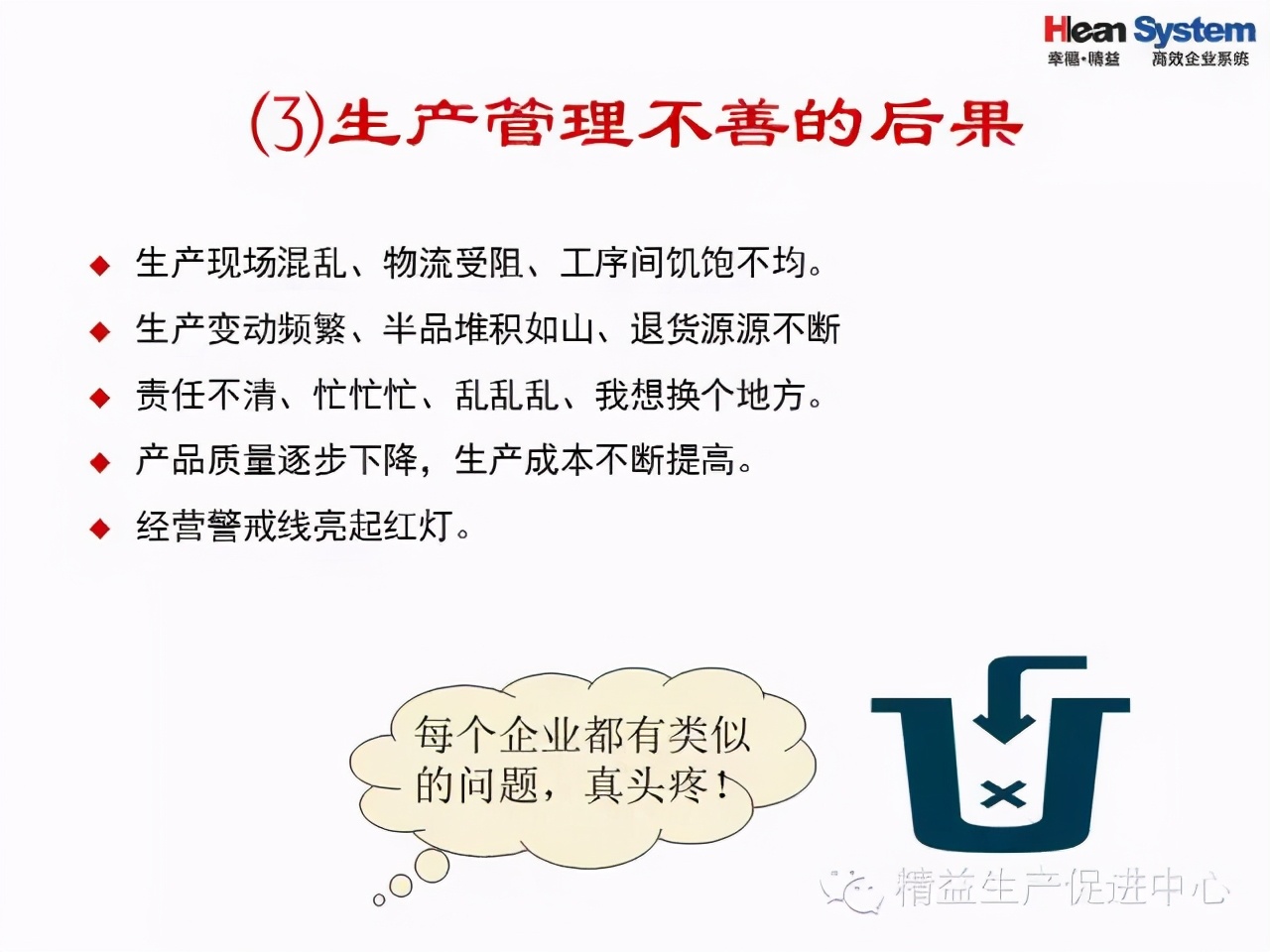 「精益學堂」現場改善技巧