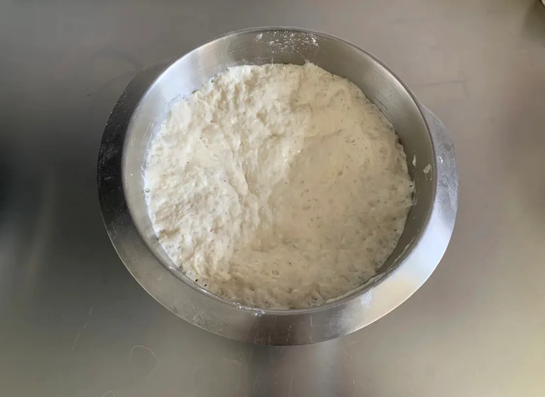 外脆里嫩不用揉面的乡村面包,无糖无油,一学就会 美食做法 第1张 外脆里嫩不用揉面的乡村面包,无糖无油,一学就会 美食做法 第1张