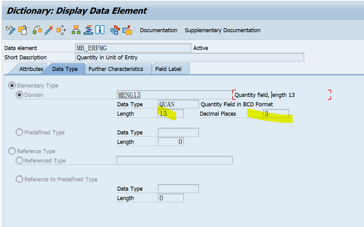 SAP MM 計量單位EA的數量可以有小數點