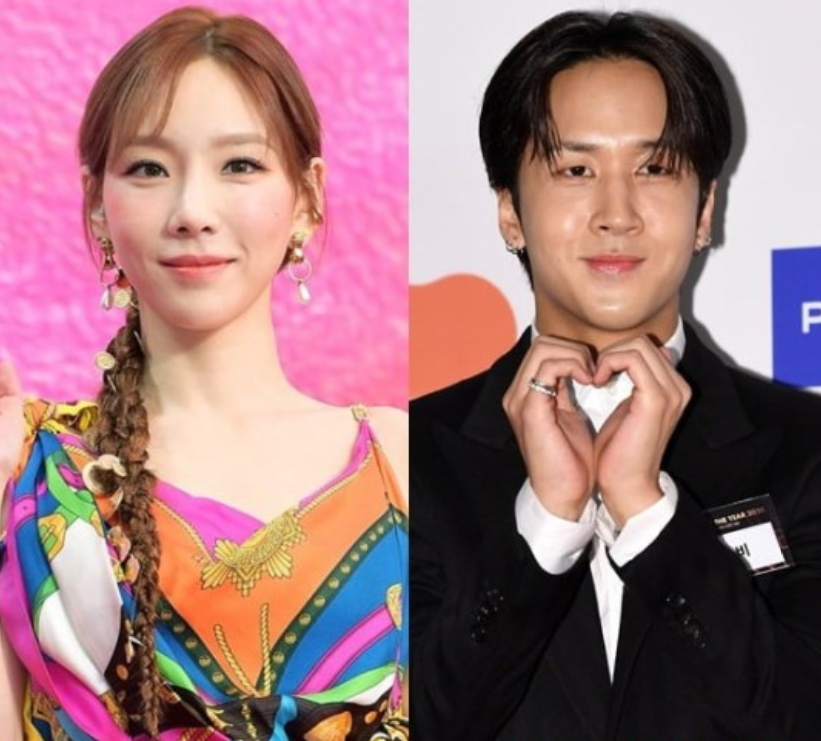 她们就是少女时代队长金泰妍和vixx出身的ravi.