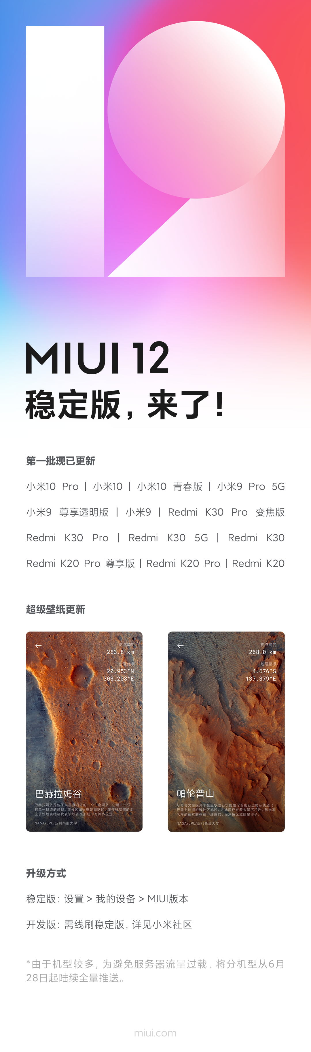 匹敌iOS！红米手机迈入MIUI12稳定版，你的手机升級了没有？