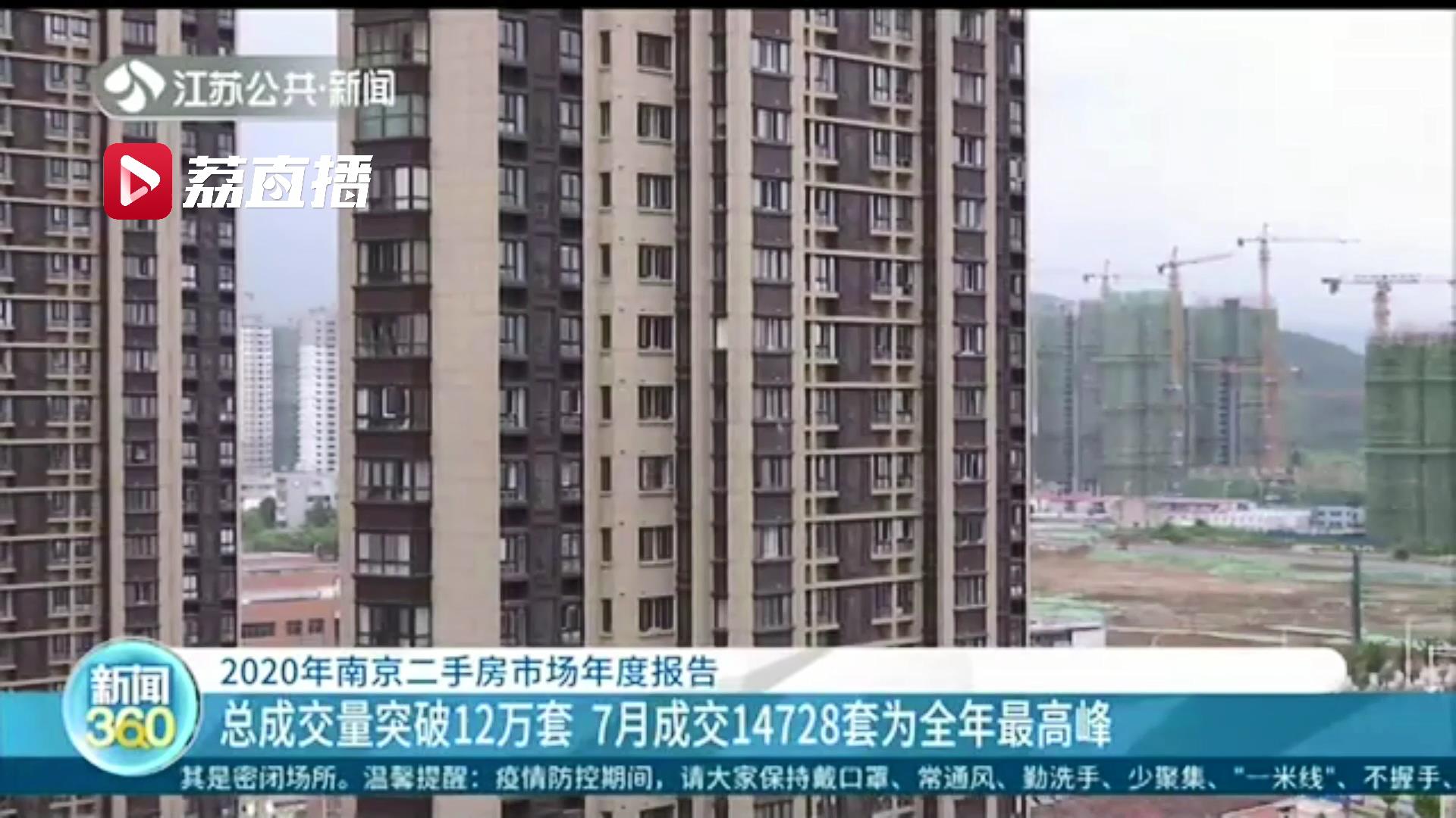 总成交量突破12万套！南京二手房市场年度报告出炉