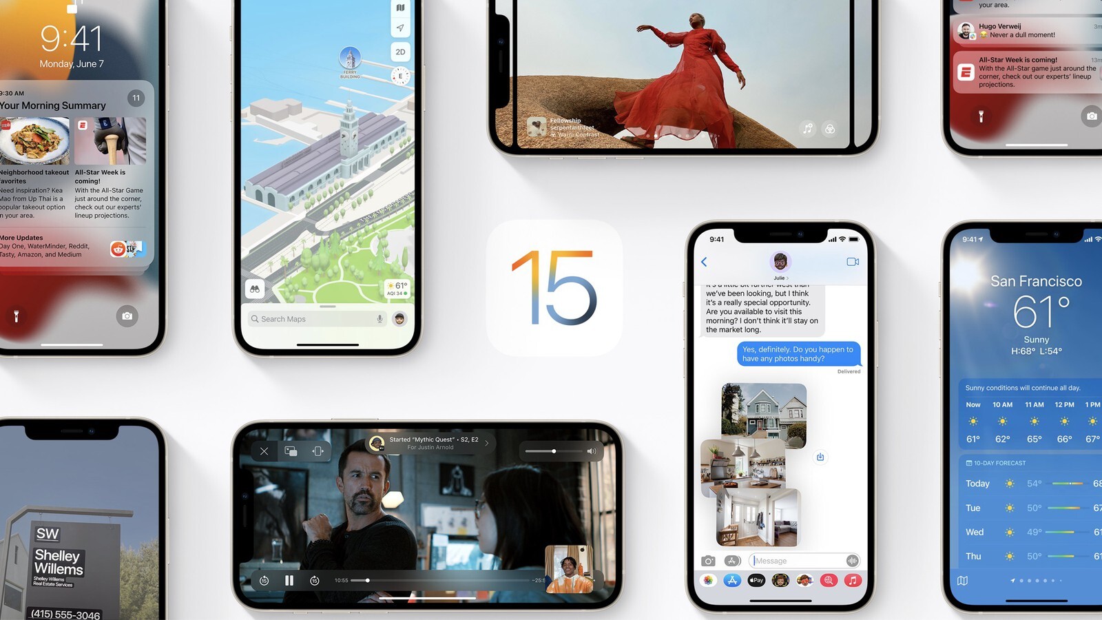 蘋果ios 15正式版釋出 Ios 15 相容所有執行ios 14 的iphone 影子0002 Mdeditor