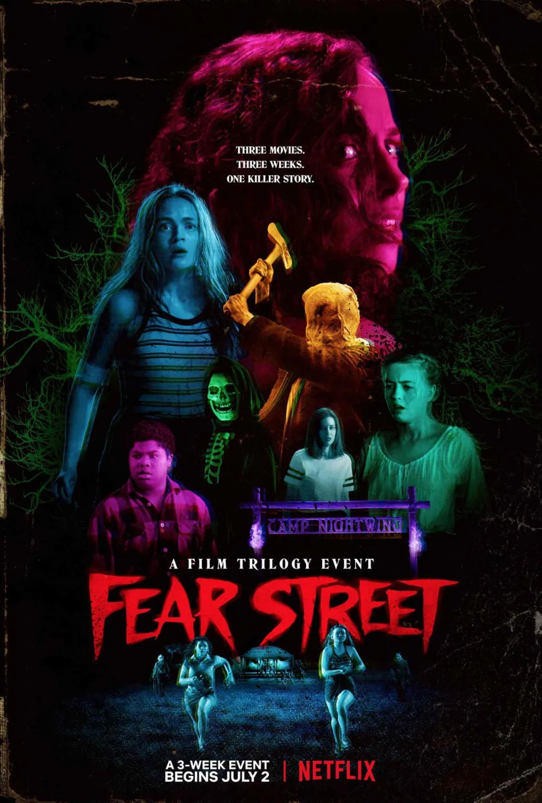 《恐惧街》不太恐怖的恐怖电影，结果竟是一场阴谋论