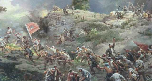 毛泽东唯一一次战场开枪，从贺子珍手上接枪带