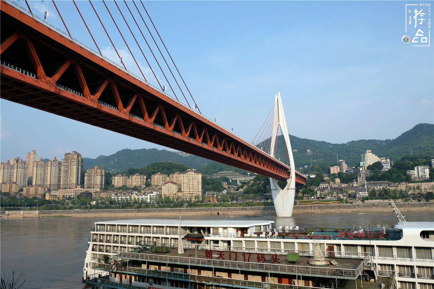 漫游山城：重庆的两对双胞胎大桥，人气差异大，还要分“公母”