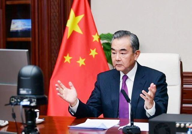 “你们死了这条心！”王毅当场要求二次发言，厉斥美日等个别国家