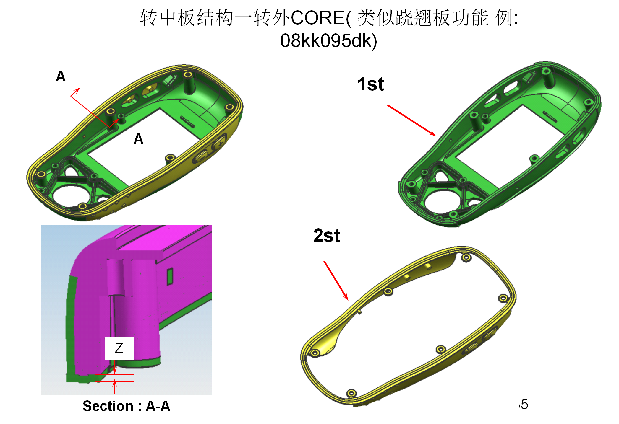 双色注塑工艺和模具结构讲解，双色模具设计要点，什么是双色模？
