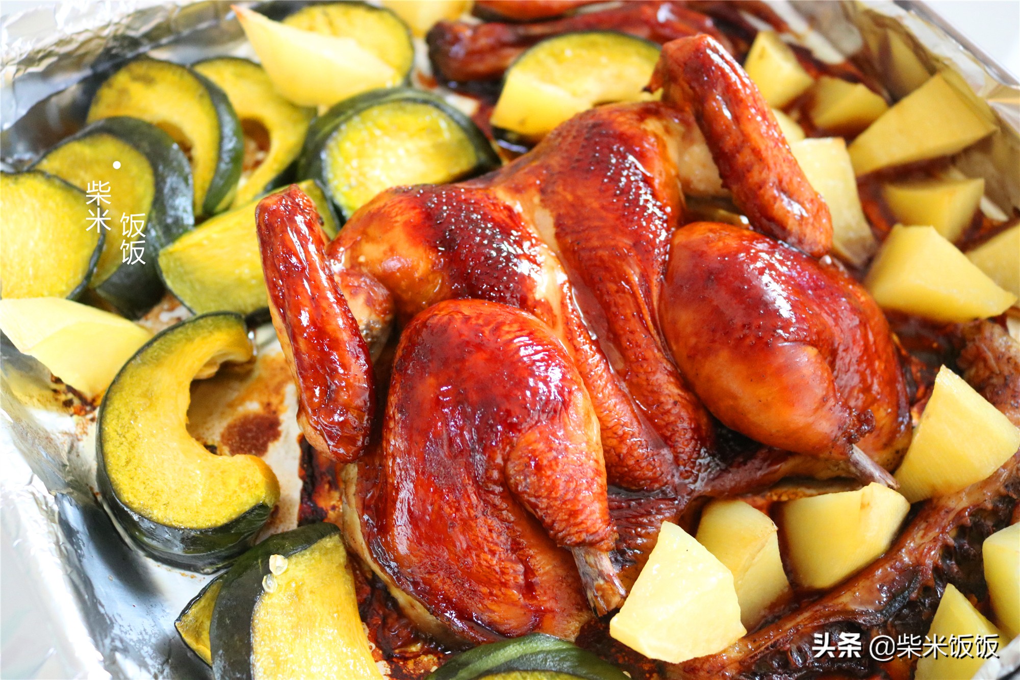 想吃烤鸡别买了，自己在家做，方法很简单，又香又嫩比买的好吃