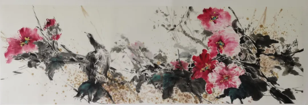 党晓婷国画作品展