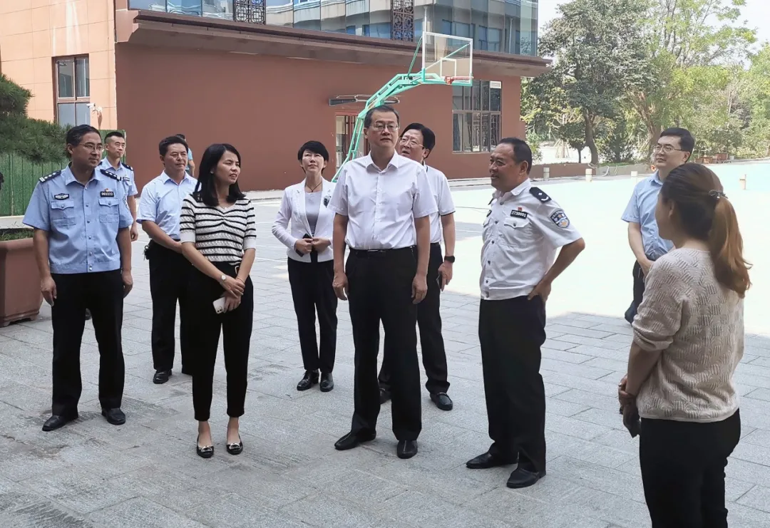 省司法厅领导在泰安调研社区戒毒社区康复工作